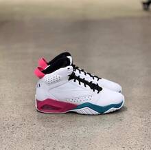 Nike JORDAN LIFT OFF AJ6 GS 大童實戰耐磨氣墊減震籃球鞋 - 白色 - 查看 6