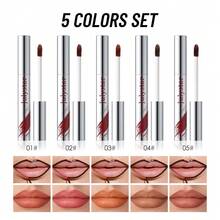 Julystar 5pcs Matte Tear-Off Lipsticks Portable Set, Innovative Matte Tear-Off Technology, One-Tear Makeup Application - Multicolor - View 11