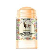 BARUBT 2pcs Lanolin Foot Cream - Glycerin-Free Moisturizing Balm, Suitable For Dry, Rough Heels, Low Allergenicity, Portable, All Skin Tones, Unisex, Holiday Gift, Foot Care Product, Easy To Use, Recognizable Scent, Skin Soothing Care