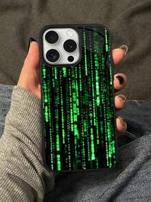 1 pieza Funda de teléfono con diseño de espejo, antideslizante y resistente a golpes 2 en 1, funda de teléfono premium adecuada para Apple Serie 17, Galaxy Serie S (S24, S23, S25), Apple 11, 12, 13, 14, 15, 16 Pro, 16 Pro Max, 14 Plus, 15 Plus, 16 Plus, 15 Pro Max, Galaxy A15, A34, A35, A55