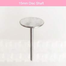 New! Stainless Steel Sanding Paper Disc 3/32" Round Metal Disk Nail Drill Bits Accessories 15mm 25mm 35mm