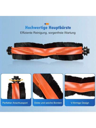 Compatible Xiaomi Robot Stofzuiger S20+ S10 Plus S20 S10+ B108GL B105 B108CN B113CN Parts Accessories Main Side Brush Hepa Filter Mop Cloth Replacement view 3