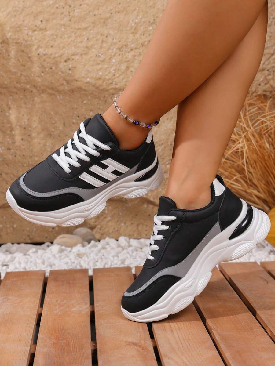 1 Pair New Teenage Sports Shoes, Suitable For Outdoor Running, Walking, Soft Sole Non-Slip Durable And Comfortable, Versatile Casual Shoes, Soft Fabric Comfortable Running Shoes