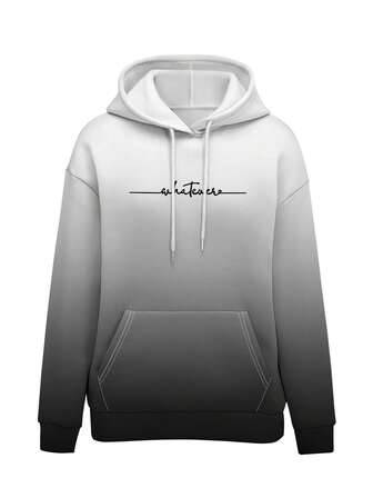 Women's Sweatshirt With Dropped Shoulders In A Solid Knit Fabric With A Drawstring, Perfect For All Seasons. The Outer Shell Features A 3D Digital Print. Hoodie With Dropped Shoulders And A Drawstring.
