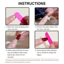 Press On Nails Square Short Fake Nails Purple French Tip False Nails Pink Acrylic Nails Press Ons With Glossy Glue On Nails Full Cover Stick On Nails Artificial Nails For Women Manicure Kit 24Pcs - Purple Pink - 查看 6