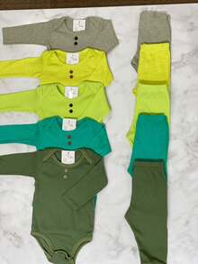 4-Piece Summer And Winter Set For Baby Girl And Boy Comfortable - 男生 - 查看 3
