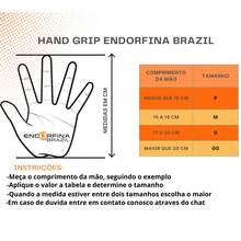 Luva Hand Grip para Crossfit Pull UP Lpo Competition Pronta entrega Profissional - Rosa Bebê - Visão 4