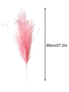 Żywa sztuczna trawa pawia – czerwona, niebieska i żółta, sztuczna dekoracja kwiatowa do wnętrz i na zewnątrz, idealna na spotkania domowe, dekoracja stołu i ogrodu, do użytku przez cały rok, dekoracja ogrodu | Żywa sztuczna trawa | Realistyczny wygląd rośliny, sztuczne kwiaty do ogrodu