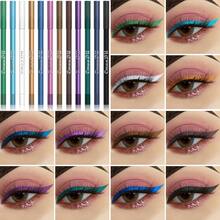 CMAADU 12pcs Waterproof Eyeliner Pencil Set A Combination Of Multiple Colors Creates The Perfect Eye Makeup Shimmering Multi-Color Eyeshadow & Highlighter Kit For Beginners - CEC - Xem 13