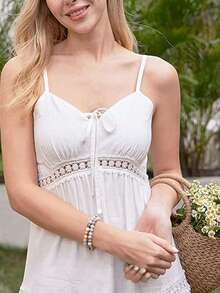 4pcs Set Boho Chic Natural Stone Amazonite Bead Stretch Bracelets, Boho Vacation Style, May Birthstone, No Plating, Perfect For Daily Wear & St. Patrick's Day