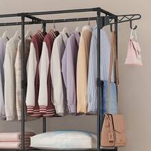 Closet Racks - Siyah - Görünüm 5