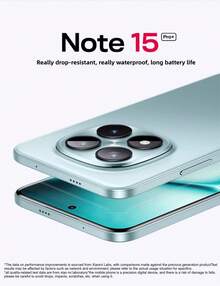 Xiaomi 小米 Redmi Note 15 Pro+ 全新智能手机，12GB+256GB 内存，骁龙® 7s Gen 4 芯片，7000mAh 大电池 + 22.5W 反向充电，大猩猩玻璃，6.83 英寸 1.5K 超级阳光屏，IP68 防尘防水，50MP 高动态主摄像头，中文版双卡，支持中英文 - 雪松白 - 查看 2