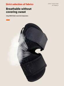 1pc Unisex Electric Heated Knee Pad, Warm Knee Joint Protection, Heating Therapy For Arthritis And Cold Legs