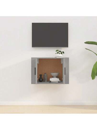 VidaXL TV Wand Unit 57x34.5x40 Cm Grijs Sonoma Oak view 3