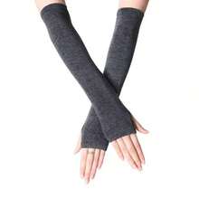 1pc Men's Casual Blend Fingerless Gloves - Lightweight Harajuku Inspired Streetwear Halloween,