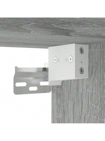 VidaXL TV Wand Unit 57x34.5x40 Cm Grijs Sonoma Oak view 9