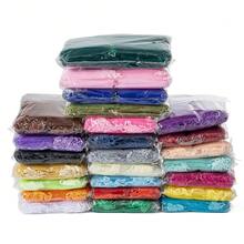 100 PIEZAS, 25 Colores, Todos los 7 Tamaños, Bolsas de Organza de Malla de Nailon Transparente de Alta Calidad con Cordón, Bolsa de Red, Bolsa de Regalo, Bolsa para Joyas, Bolsa de Malla, Bolsa para Jabón, Bolsa para Velas, Bolsa para Maquillaje, Bolsa de Embalaje para Manualidades y Artesanía, Adecuado para Pascua, Día de San Valentín, Halloween, Navidad, Boda, Fiesta y Vacaciones