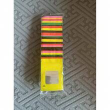 100 Count Mylar Zipper Bags With Window, Odor-Resistant, Waterproof, Reusable Plastic Bags For Candy, Gummies, And Small Items - Uncoated, Self-Sealing Storage Bags