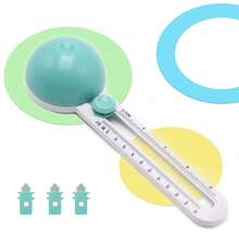 圆形切割工具、纸艺圆形切刀、纸圆形切刀、圆形切纸刀、圆形切刀、纸板圆形切刀、可调圆形切刀、剪贴簿和卡片制作用工艺切割工具