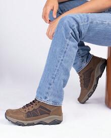 Fratello Shoe Store Fratello botas de senderismo color café 2449, estilo deportivo y aventurero, ideales para caminatas en montaña, excursiones y uso rudo, diseñadas para resistir diferentes terrenos y ofrecer estabilidad y comodidad en cada paso, botas de senderismo, botas outdoor hombre, calzado trekking, botas de montaña, calzado resistente, botas café casuales, hiking boots, moda outdoor masculina - Café - Ver 1