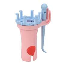 Máquina de tejer manual, telar de cuerda de doble cabezal, agujas de tejer para hilos, herramientas de costura y manualidades DIY, adecuadas para principiantes en costura y artesanos avanzados