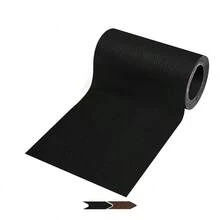 Parche de Reparación/Piel Autoadhesivo - Kit Vinílico 3M +, Ideal para Muebles/Sofás/Asientos de Coche, Reparación Invisible de Arañazos/Roturas 10x160cm (Marrón) - Negro - Ver 5