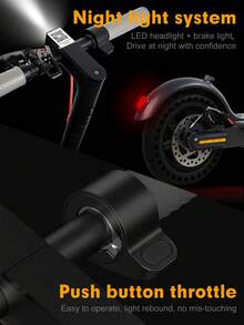 Mankeel 350W Foldable Electric Scooter For Adults & Teen, 8.5" Anti-Skid Tires, 19 MPH Max Speed, 22 Mile Range, Dual Braking,  E-Scooter With App Control For Urban & Outdoor Commutes, Women's Day Gift - US A Type Plug(110-127V) - View 12