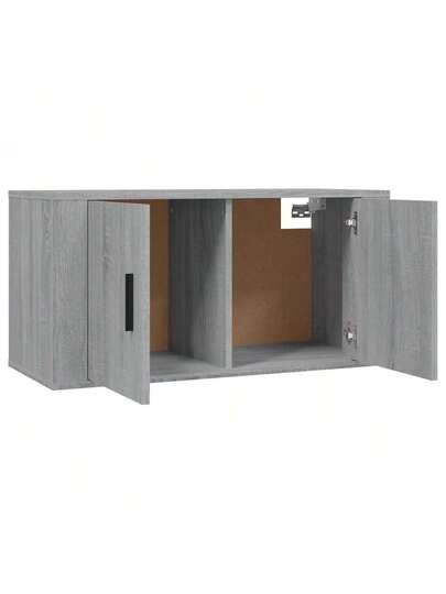 VidaXL TV Wand Unit 80x34.5x40 Cm Grijs Sonoma Oak view 8