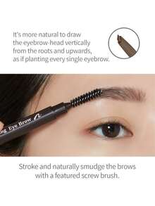 Chì kẻ chân mày ETUDE HOUSE Natural Daily Look #2 màu nâu xám, 0.25g/0.01oz*2, chất liệu mềm mại, lâu trôi, dễ tán, không phai màu, đầu cọ mảnh, nhẹ, không lem, độ lên màu cao, phù hợp cho người mới bắt đầu và phụ nữ sử dụng hàng ngày, mỹ phẩm Hàn Quốc, quà tặng. - Hai gói #2 GRAY BROWN - Xem 4