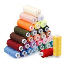 24-Color Sewing Thread Set, Multi-Functional Polyester Fiber Line, Perfect For Sewing Enthusiasts And Beginners, Bright Colors Are Suitable For Creative Projects Durable And To Use, Suitable For Hand Sewing, Machine Sewing And DIY Crafts, High-Quality Thread To Enhance Your Sewing Experience - Multicolor - View 7