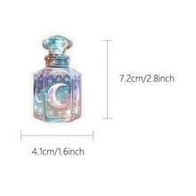 50PCS Transparent Stickers Fantasy Decor Bottle Stickers Aesthetic Stickers Moon Stickers Fantasy Stickers Fun Stickers Vinyl Waterproof Stickers Aesthetic Laptop Sticker Pack Skateboard Stickers Water Bottle Stickers Notebook Stickers - Multicolor - View 2