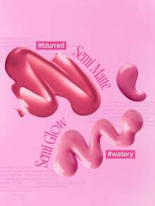 Brillo de labios de larga duración FWEE PINK OBSESSION M01 Rosa cremoso, color Rosa cristal, textura como una nube, ligero como una acuarela, no reseca, suaviza las líneas de los labios, a prueba de manchas, mini portátil, maquillaje encantador para una cita, reparación individual de labios, 3.8g/0.13oz - M01 ROSA CREMA - Ver 12