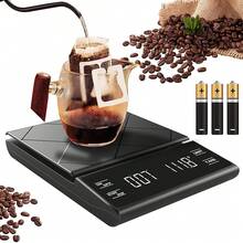 Báscula Digital de Cocina con Pantalla LED y Temporizador 0,1-3 kg - 3 kg - Ver 1