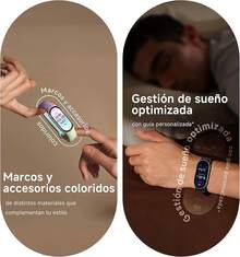 Band 10 Smartwatch Negro - Batería de hasta 21d, Pantalla AMOLED de 1.72, Compatible con Android y iOS, Gestión de Sueño Optimizado y, Asistente Personal de Salud, Resistencia al agua 5 ATM - rosa - Ver 1