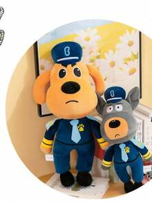 1个30厘米/11.81英寸毛绒拉布拉多警长宝宝玩偶，可爱卡通安抚玩偶，儿童睡眠礼物，批发毛绒玩偶，生日礼物，可爱女孩抱枕，警长男孩布偶，狗狗毛绒玩偶，儿童节礼物 - 彩色 - 查看 12