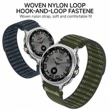 Correa de nailon compatible con Samsung Galaxy Watch Ultra de 47 mm, brazalete de bucle deportivo sin espacios compatible con SAMSUNG ULTRA Galaxy Ultra, ajuste rápido para Galaxy Watch 8/8 Classic - Para reloj 7 Ultra 47mm - Ver 8
