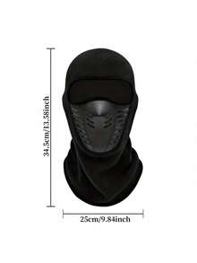 قناع تزلج - قناع وجه دافئ - تجهيزات دراجة نارية قابلة للتنفس للطقس البارد - قناع وجه شتوي قطعة واحدة