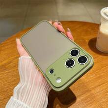 New Armor Bumper Shockproof Phone Case Compatible With IPhone 17 17AIr 17Pro Max 17Pro16 16e 16Pro 16Pro 16Pro Max 15 15Pro Max14 14Pro 14Pro Max 13Pro Max Case