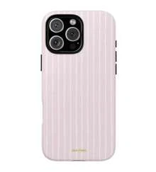 Pink Striped - Phone Case |     Classic Stripes |     Cover For IPhone 16 15 14 13 12 SE Max Pro - trắng - Xem 4