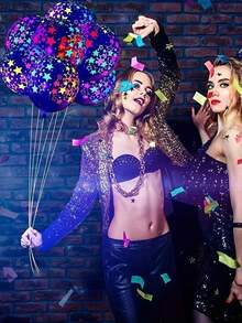 Flower Bouquet Aluminum Foil Balloons Set, Multi-Purpose Floral Balloons, Shopping Mall Activity Floral Gifts, DIY Bouquet Balloons, Bouquet Balloons For Wife And Friends, Suitable For Wedding, Valentine's Day, Birthday, Mother's Day, Goddess Day, And Thanksgiving Decorations - Multicolor - View 10