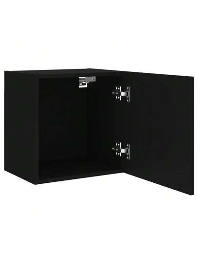 VidaXL TV Wand Units Pcs 40.5x30x40 Cm Processed Wood Zwart view 7