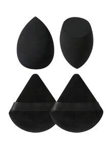 4/25件套化妆工具套装，包括：1个多功能拉链防水化妆包+20支化妆刷套装+2个化妆海绵+2个三角粉扑，化妆刷套装，化妆刷套装，化妆刷套装，全套化妆工具，化妆刷套装，化妆刷套装，化妆礼盒套装 - 黑色 - 查看 12