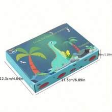 Memory Game Dinosaur Matching Toy Preschool Toddlers Matching Board Game For Kids Early Learning Development Wooden Games For Travel Birthday Easter Valentine's Day Thanksgiving Christmas Gift - Multicolor - View 6