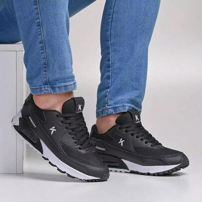 Tênis Masculino Casual Com Bola Gel Lançamento Kobeert  Leve E Resistente