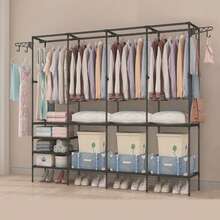 Closet Racks - Siyah - Görünüm 1
