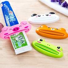 Multifunctional Toothpaste Squeezer Dispenser - Pink - View 5