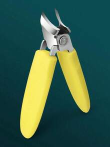 1pc High Precision Wide Angled Nail Clipper, Sharp Stainless Steel Nail Cutter, Suitable For Ingrown Nails And Thick Toenails Care For Elderly