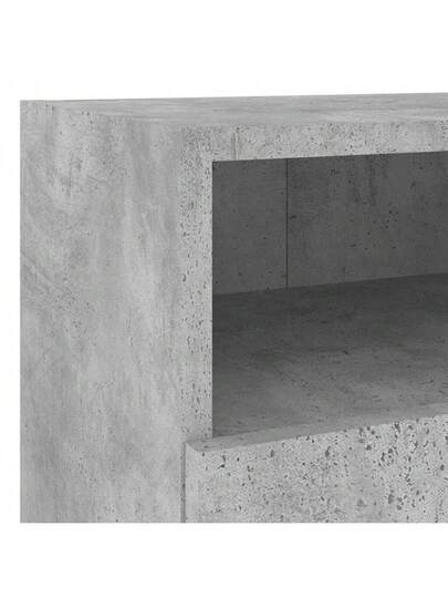 VidaXL TV Wand Unit 40x30x30 Cm, Finished Wood, Concrete Grijs view 10