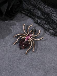 1pc Halloween Costume Rhinestone Spider Hair Clip, Halloween Hair Accessories, Hair Clips Claw, Clips Hair, Hair Claws, Clips For Hair, Hair Slide, Hair Barrettes, Looks Of Party