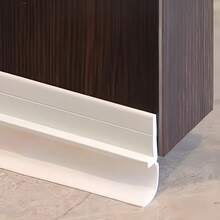 1pc Durable PVC Door Bottom Seal Strip - Self-Adhesive Upgraded Thicker Rubber Dust-Proof Seal, Soundproof, Easy To Install, Polished Surface - Suitable For Bathroom And Room Doors, Soundproof Strip | Smooth Door Seal | PVC Structure - Multicolor - View 7